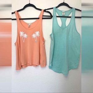 TWO Victoria’s Secret PINK Tank Tops